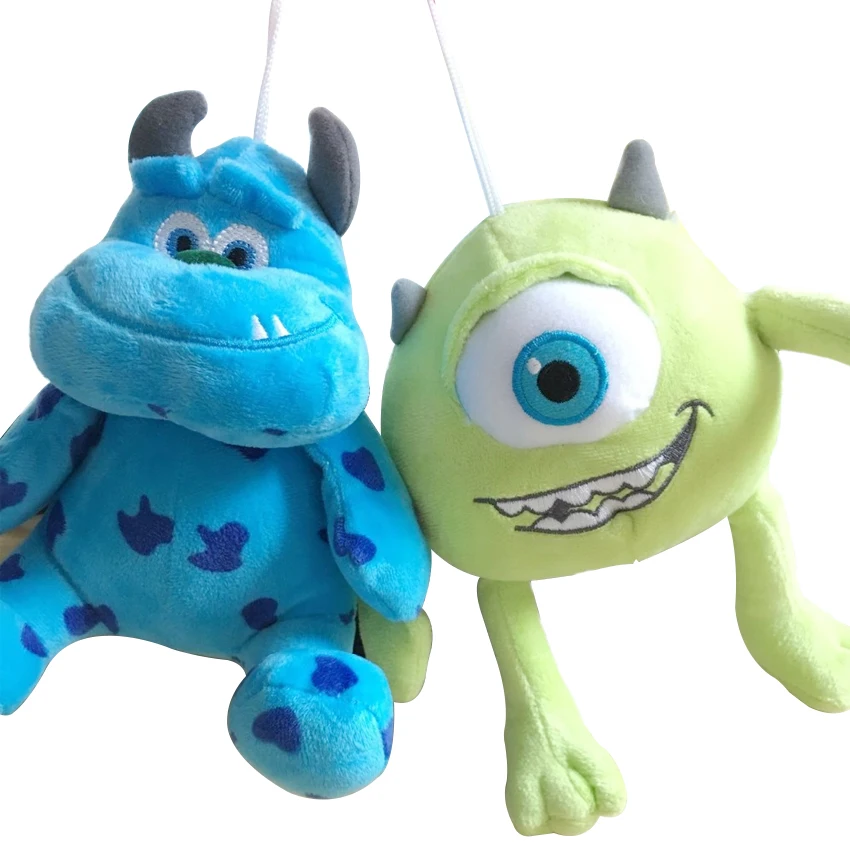 2 шт./компл. 20 см белье Mike Wazowski+ Джеймс П. Плюшевый Салливан игрушки для детей, подарок на год