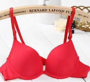 small chest bra Школьный бюстгальтер для маленькой груди, бюстгальтер с эффектом пуш-ап, большой размер, футболка для девочек-подростков, бюстгальтер, нижнее белье, милый сексуальный бюстгальтер - Цвет: small chest bra