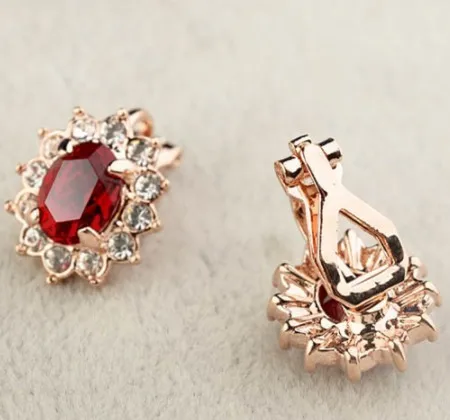 Новинка 2020 серьги 4 цветов от Swarovski оптовая продажа роскошные хрустальные клипсы