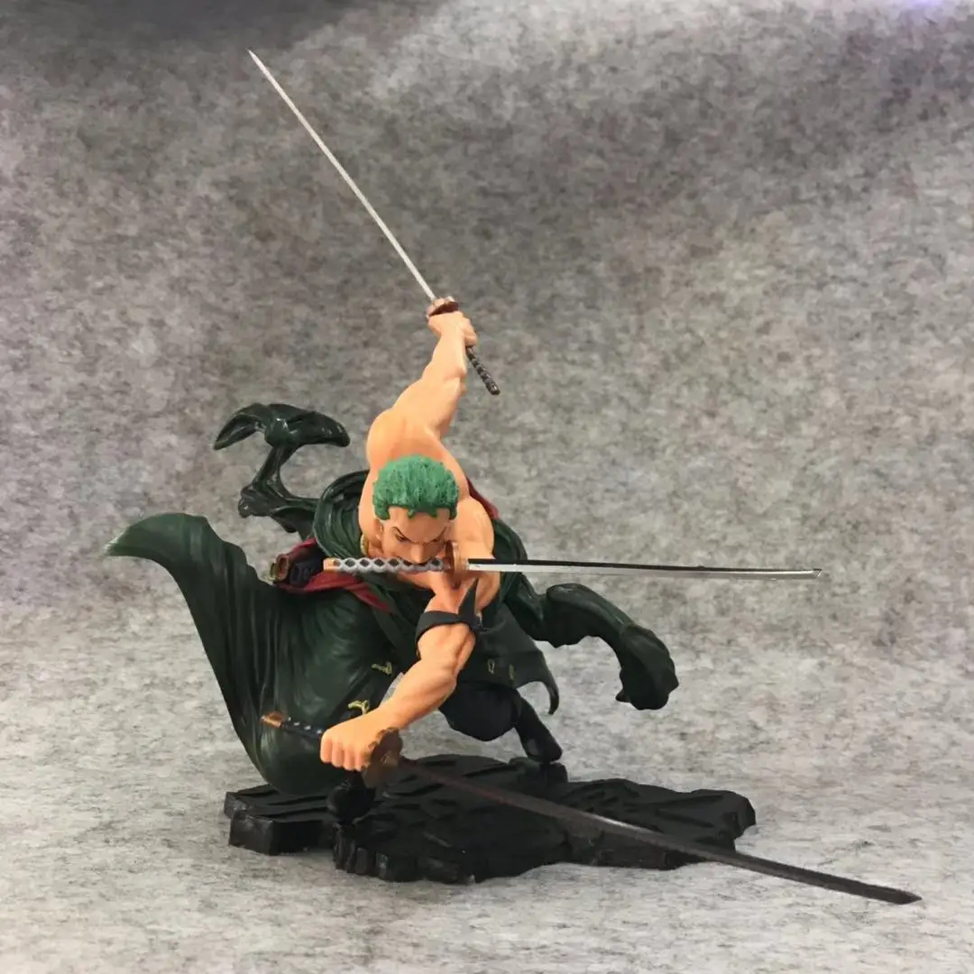 Аниме One Piece 18cm Roronoa Zoro SA MAXIMUM Ver. ПВХ экшн фигурки коллекционные модели