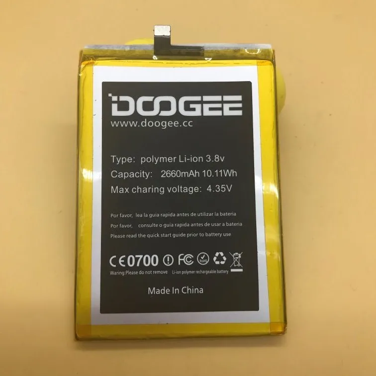 Новая запасная батарея Doogee F5 оригинал 2660 мАч запасные части для смартфона