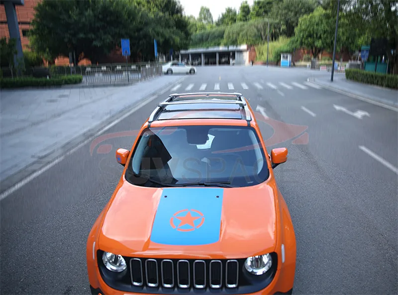 Fit for Jeep Renegade 2015-2020 Silver Crossbar Roof Rack 2 Pieces | Автомобили и мотоциклы