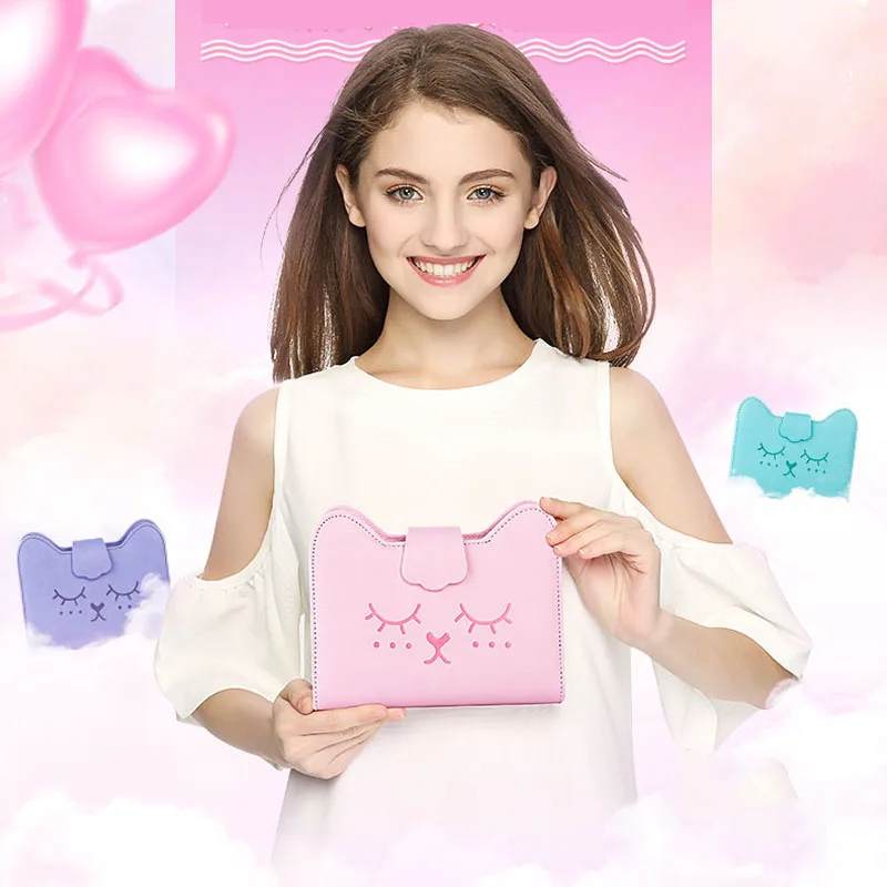 2019 серия Tender Girly Cute Meow Kawaii кожаный ноутбук A6 спиральный персональный ежедневник