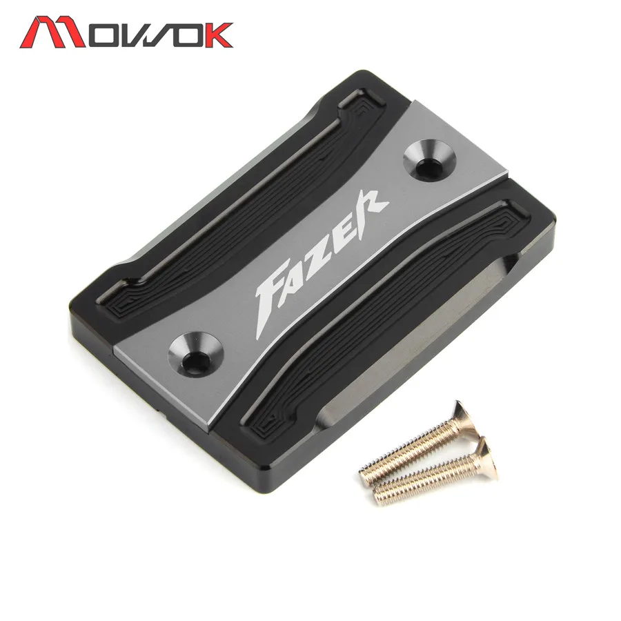 Titanium CNC Передняя Тормозная жидкость Крышка Резервуара Крышка для yamaha FZ1 FZ1S FZ1N FAZER FZ6 S2 FZ8 FZ8N FZ8S FZ8 FAZER XJ6 - Цвет: Titanium