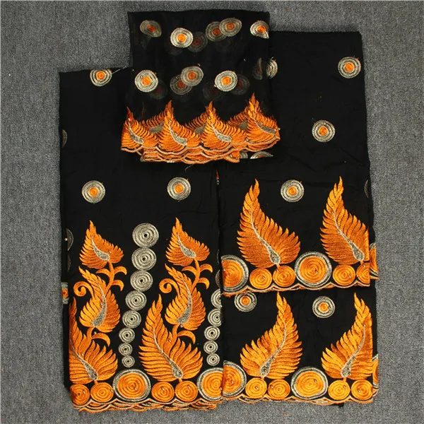 Удивительные 3 шт./компл. Африканский embroirdery хлопок швейцарский вуаль кружевной