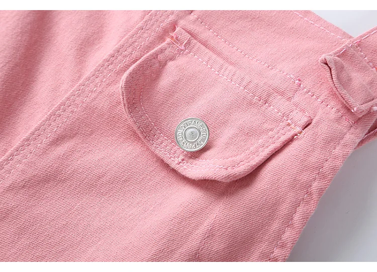 Spring Solid Color Denim Jumpsuits Women Vintage Fashion New Jean Overalls for Women Loose Pocket Long Pants Women Jumpsuit