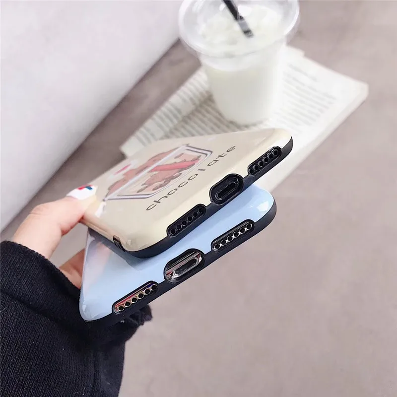 Милый чехол для iPhone X XS XR MAX 6 6s Plus 7 8 мягкий силиконовый |