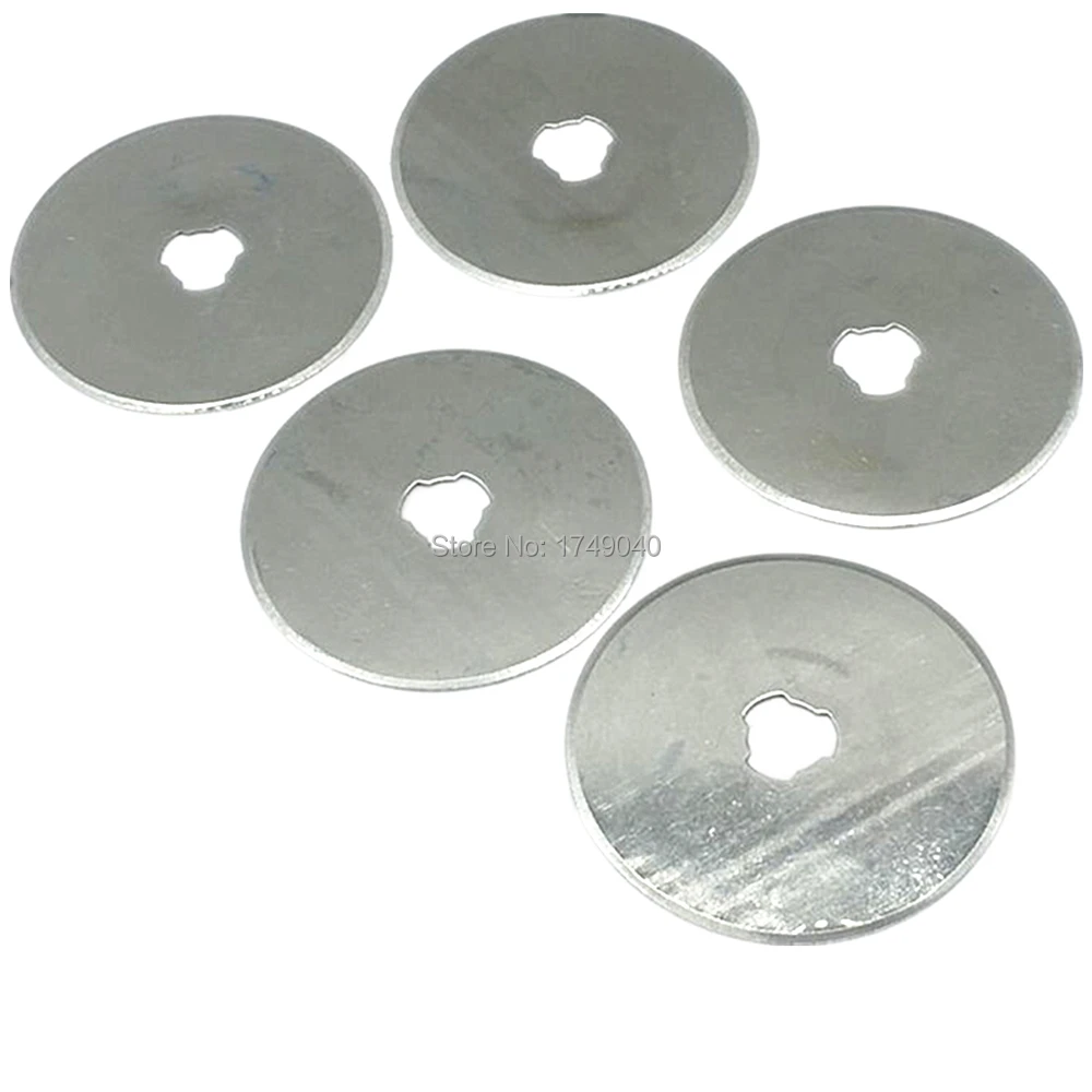 45 мм роторные лезвия резаки ткань бумага круговой резки Лоскутная Кожа ремесло