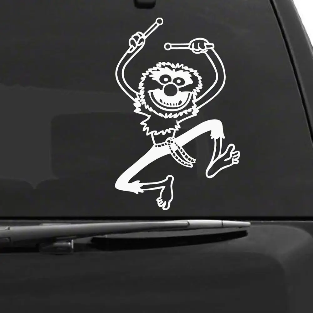 Muppets животные автомобильная наклейка машущий мультяшный персонаж счастливая