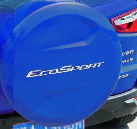 Carmilla ECOSPORT логотип автомобиля задние запасные шины эмблема отделка наклейка для Ford Ecosport 2013 аксессуары