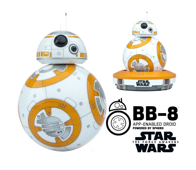 Sphero BB-8, Звездные войны, Bluetooth, пульт дистанционного управления, робот, интеллектуальный маленький шар, интеллектуальные игрушки для детей, подарок