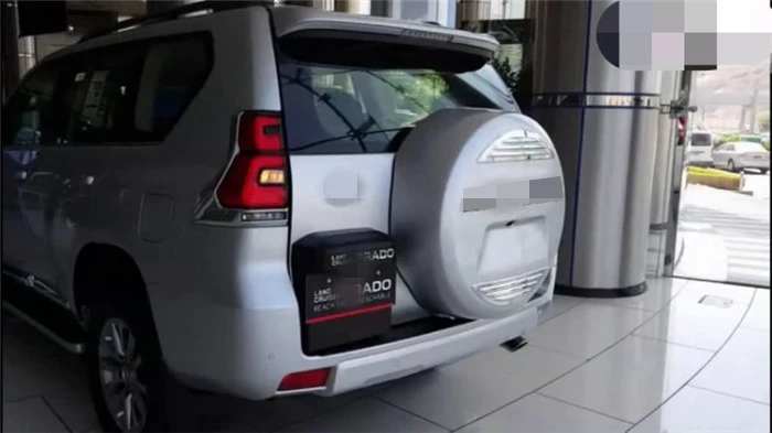 Чехол для запасного колеса Luhuezu 4 шт. хромированный Land Cruiser Prado LC150 2010-2018 |