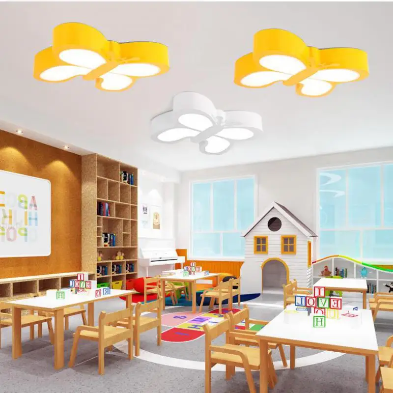 Современный потолочный светодиодный светильник для детской спальни креативный