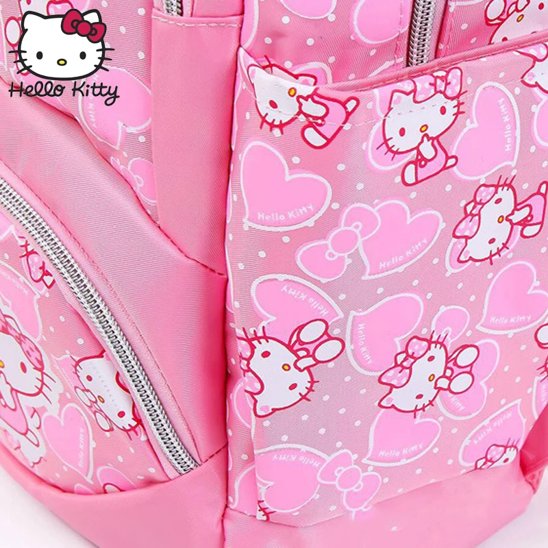Милый мультяшный розовый рюкзак hello kitty, милый модный женский рюкзак hello kitty на одно плечо, Многофункциональный Детский плюшевый рюкзак