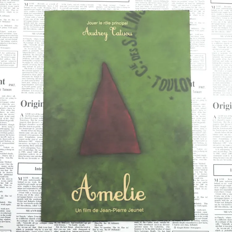Amelie/классический французский постер фильма/ностальгия/крафт-бумага постклассический постер Винтаж/1012 - Цвет: 4