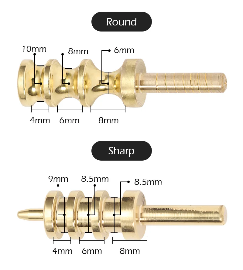 WUTA кожаный край инструменты твердая латунь пайка маркировка железа Creaser советы power Edge Slicker полировщик кожи инструмент Круглый/острый