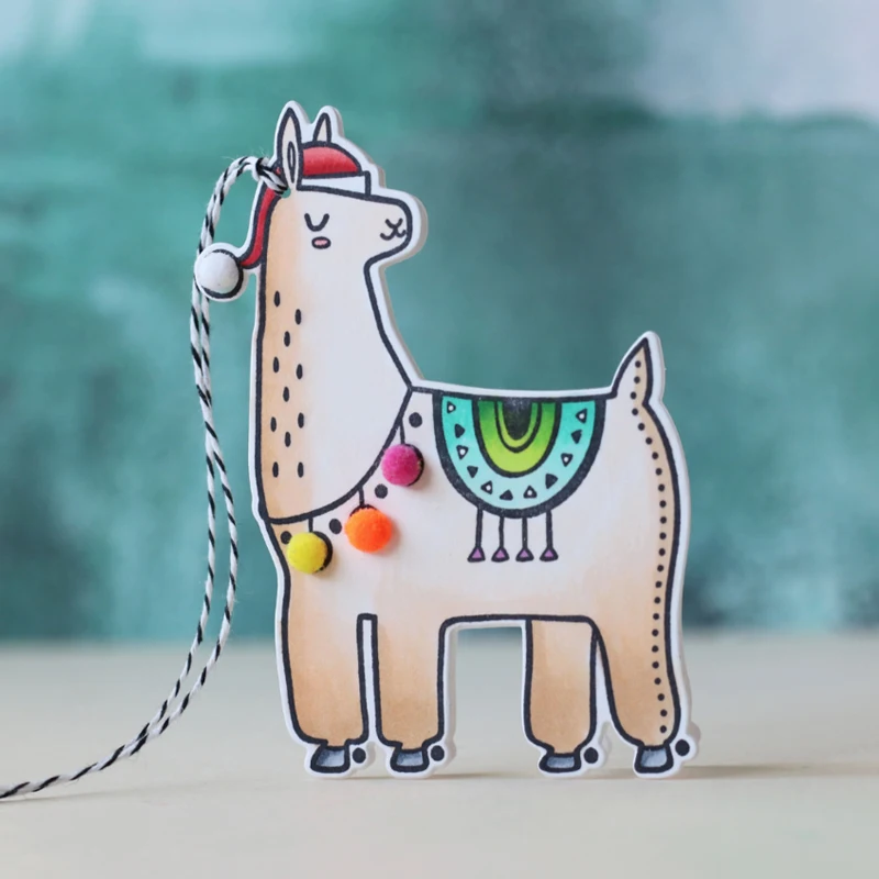 Прозрачные штампы LLAMA Camel для скрапбукинга своими руками сделай сам изготовление