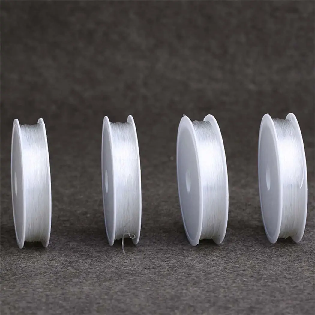 Катушка Сделай Сам леска прозрачная нейлоновая с эластичной рыбной проволокой