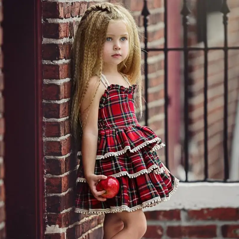 Платье для малышей из хлопка Vestido Infantil девочек лето 2019 новый стиль модная одежда
