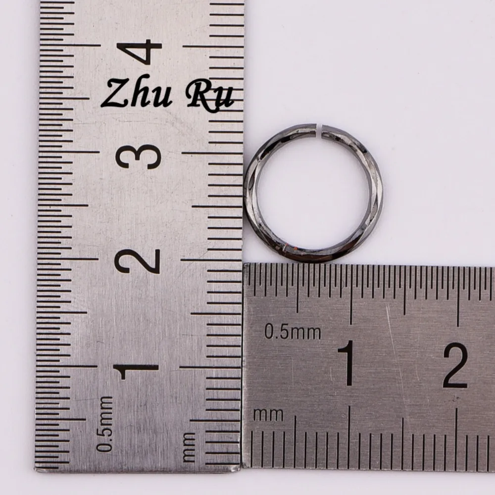 Подвески ZHU RU 13 мм с гладкой поверхностью для изготовления кольца | Украшения и