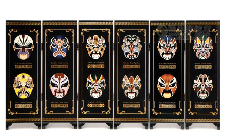 Офисный стол мини складные экраны 6 соединяемых панелей декоративная картина из