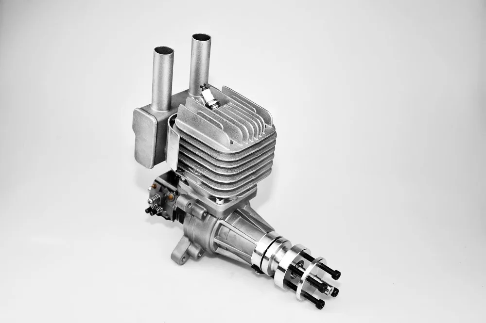 RCGF 60cc бензиновый/бензиновый двигатель с/задняя выхлопная труба для