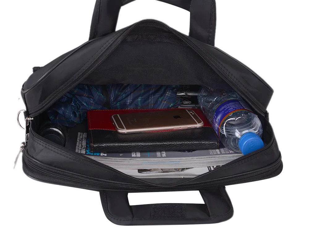 2019 Men Laptop Casual Briefcase Bag Handbag Mens Nylon Briefcase Men's Office Bags Business Computer Shoulder Bags