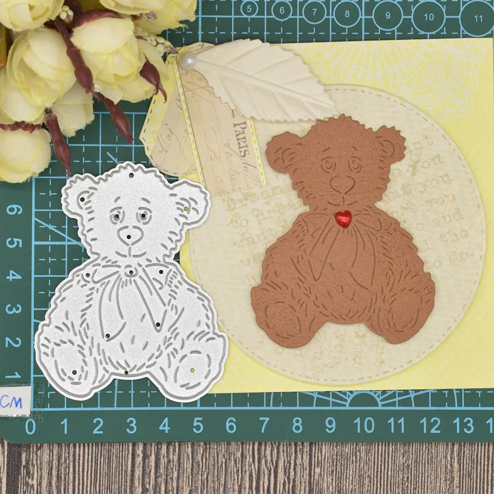 Цветы животные Металл трафареты для пресс формы DIY Скрапбукинг Тиснение Бумага