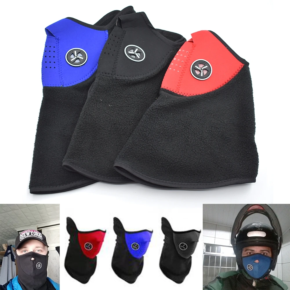

Universal Motorcycle Bike Outdoors motion Face Mask Cover Fleece Unisex Neck Guard For HONDA PCX 125/150 PCX125 PCX150
