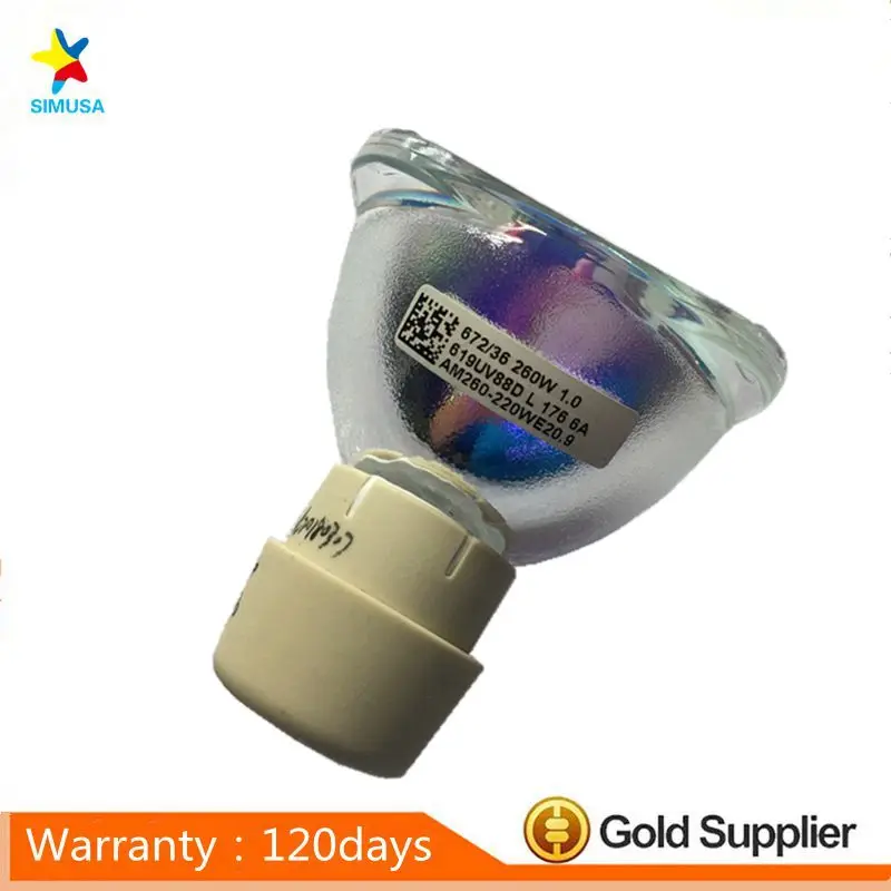 

Original bare projector lamp bulb SP.70701GC01 UHP260W for OPTOMA W402 X402