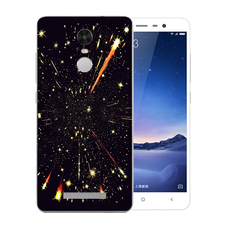 Чехол для Xiaomi Redmi Note 3 мягкий силиконовый чехол из ТПУ С Рисунком Тигра 5 &quotдля Hongmi