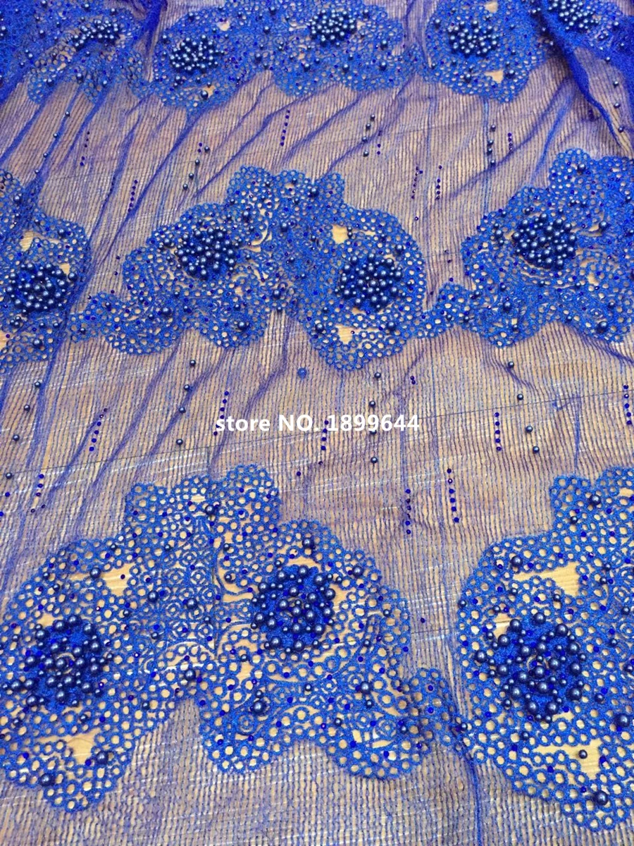 2016 Горячая продажа! Высокое качество Африканский шнур кружева тюль гипюр ткань