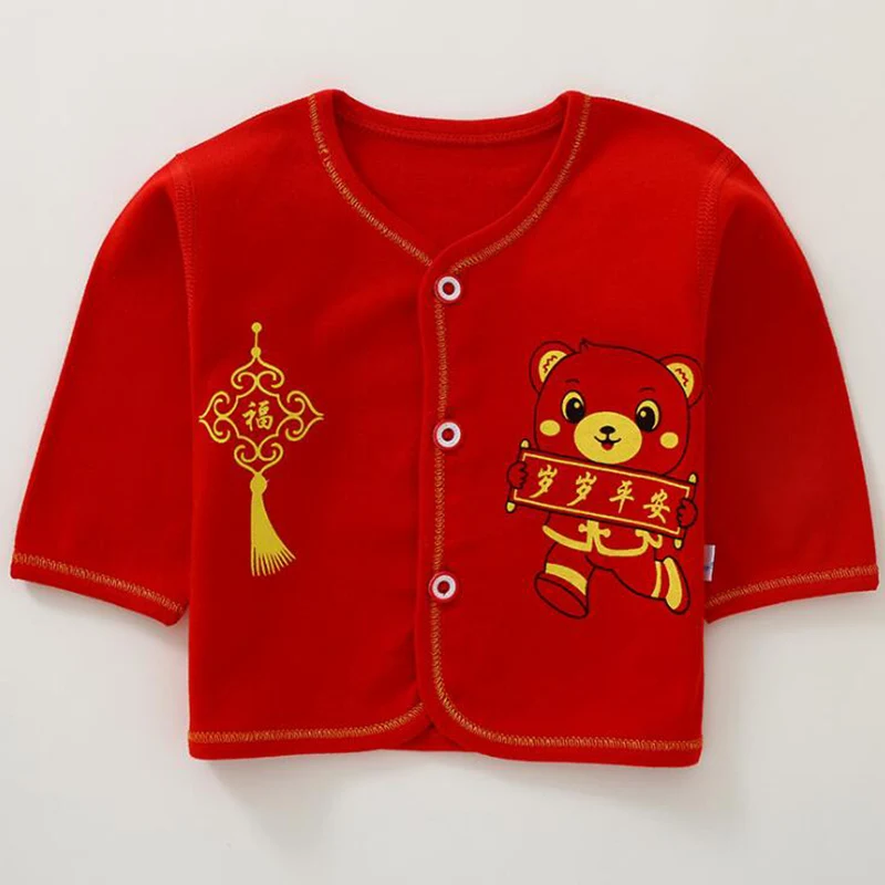 Комплект одежды для новорожденных 7 шт./компл. хлопковый костюм в китайском стиле