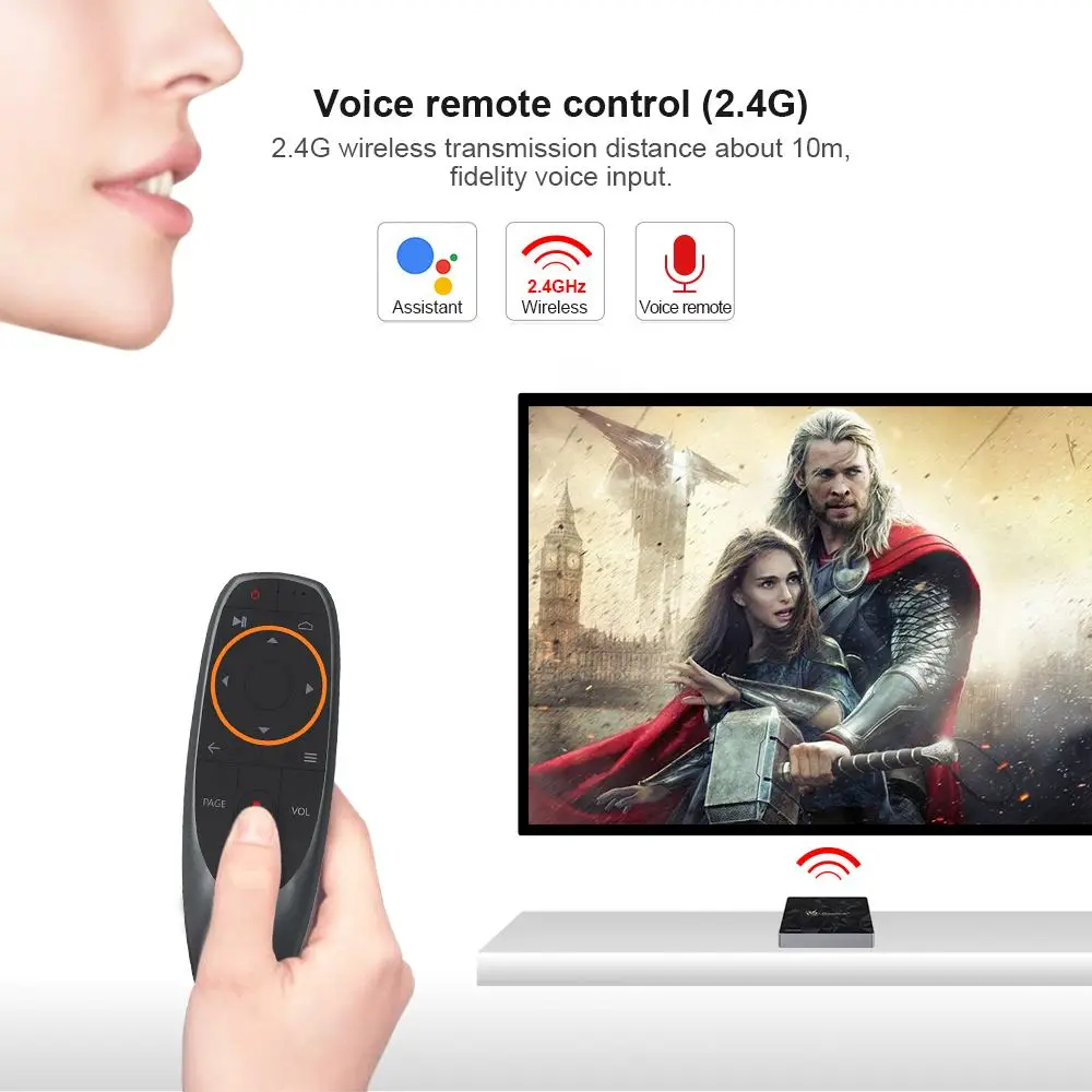 Beelink GT1-A Android tv Box S912 3GB 32GB 1000M LAN 5G wifi bluetooth 4,0 4 K tv Box Поддержка голосового управления для YouTube Netflix