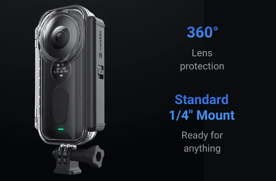 Insta360 ONE X camera 5,7 K видео 18 МП управление Фото время и перспектива правка на лету Совместимость с приложением Insta 360 ONE X