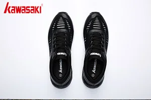 K-855B Оригинальные Брендовые мужские кроссовки Kawasaki, черные женские кроссовки с дышащей сеткой, спортивные летние кроссовки, K-855 - Цвет: K-855B