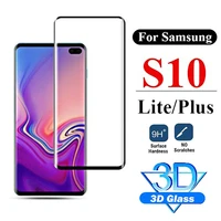 3d curved original glass for samsung galaxy s10e case covers tempered glass for samsung s10 plus s 10 e s 10plus protective film
