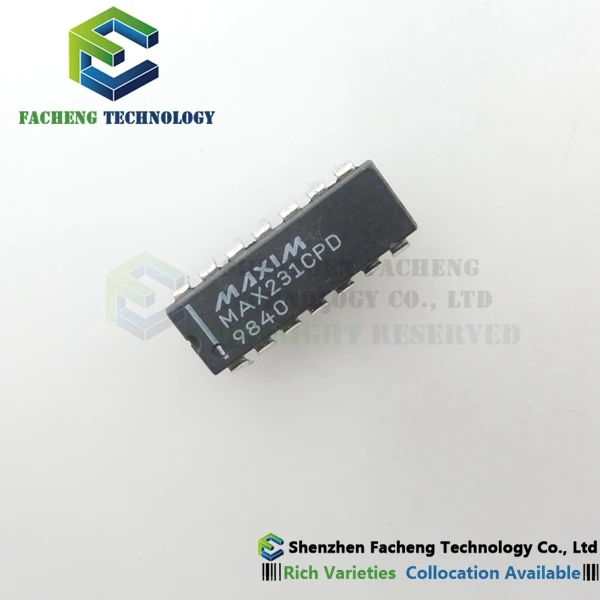 MAX231CPD MAX231 DIP-16 новых акций |