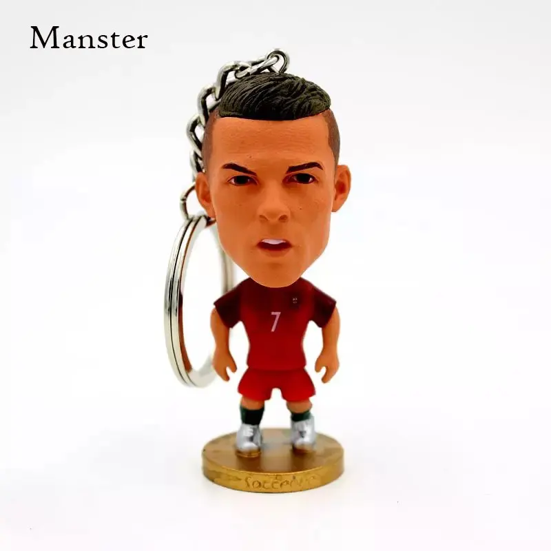 CR7 RP Новинка, модный спортивный брелок, автомобильный брелок, брелок для ключей, футбольный баскетбольный мяч, подвеска, брелок для любимого спортсмена, подарок - Цвет: CR7 RP