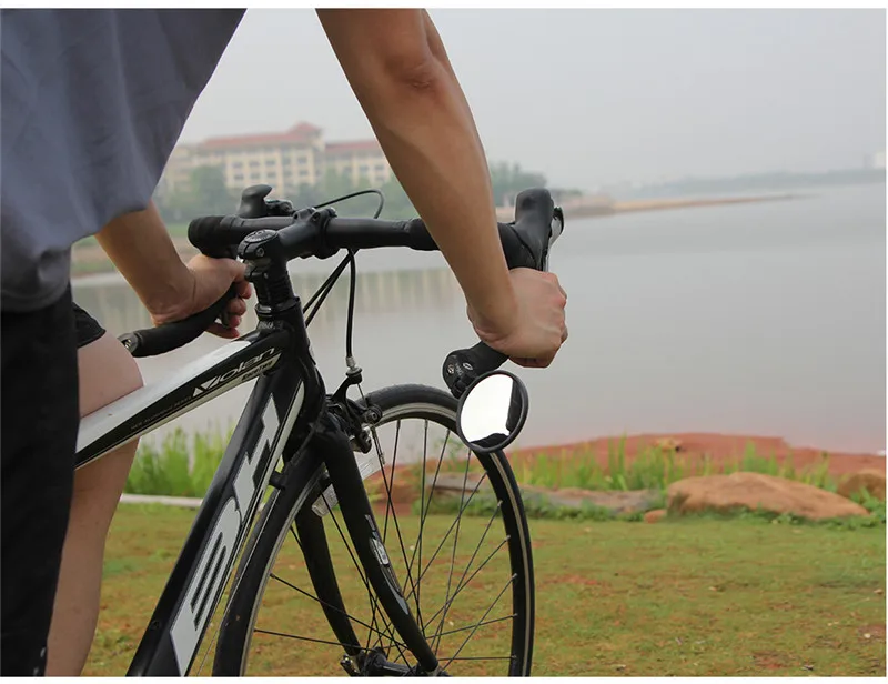 Hafny, руль велосипеда, торцевые зеркала, велосипедная задняя часть, зеркало для MTB, для езды на дороге, для гонок, стальное зеркало, Аксессуары для велосипеда