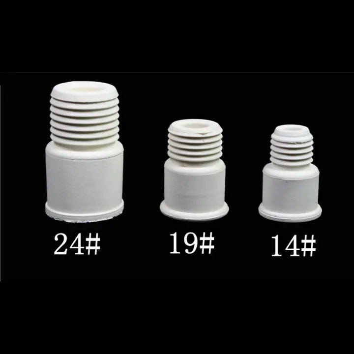 100 шт./лот 14 #/19 #/24 # Резьбовая резиновая пробка для бутылки|Пипетка| |