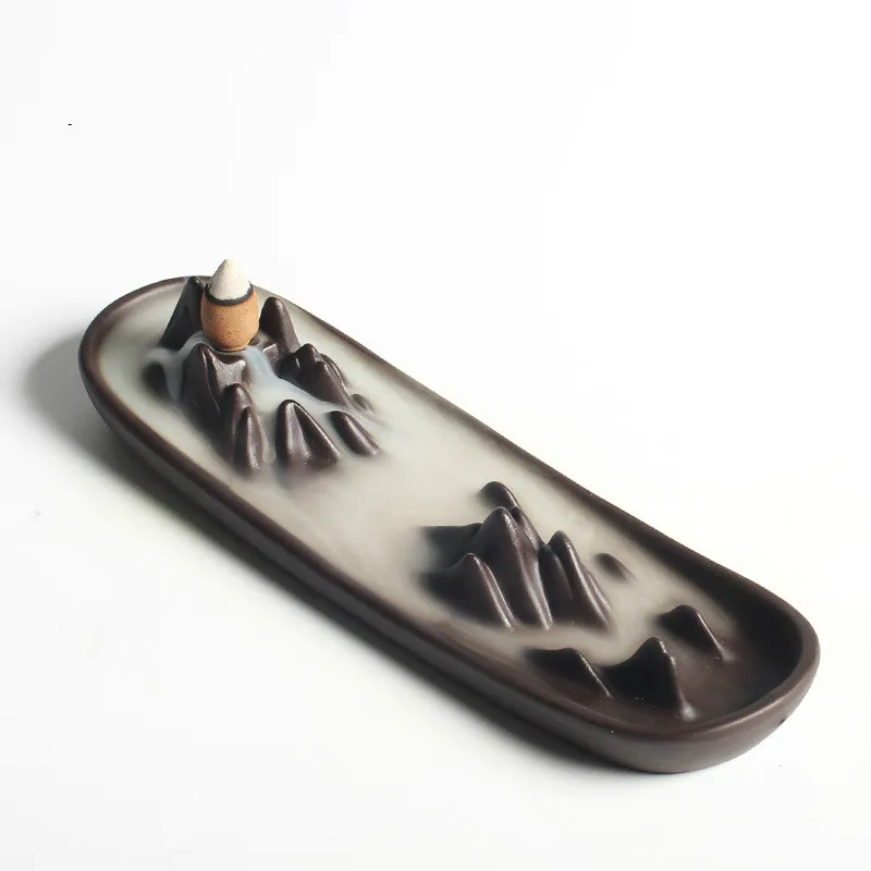 YXY ретро фарфор обратного потока керамический конус ладана горелка держатель