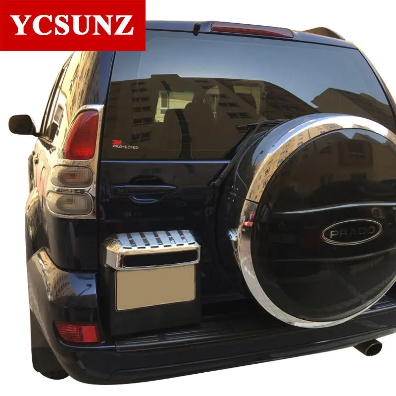 Автомобильные хромированные аксессуары из АБС-пластика для Toyota Land Cruiser Prado Fj120 2003-2008
