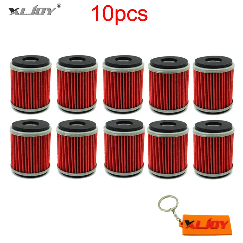 Масляный фильтр 10x для Yamaha YZF R125 125 WR 125R 125X YZ 250 250F 450F 450 WR250F WR450F WR250X WR250R YZ450F YZ250F YZ250