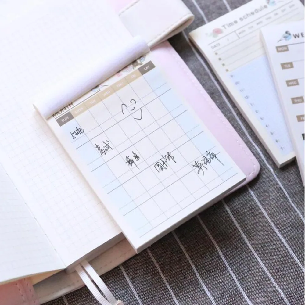 Корейская и японская мультяшная наклейка для заметок Post it заметка N times мини
