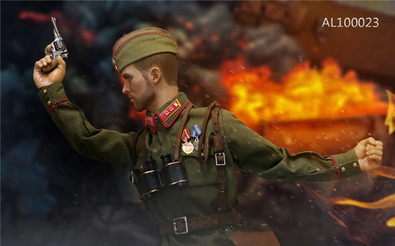 AL100023 1/6 шкала мужская одежда WW2 1942 красная армейская пехота Набор для 1" солидер человек фигурка тела