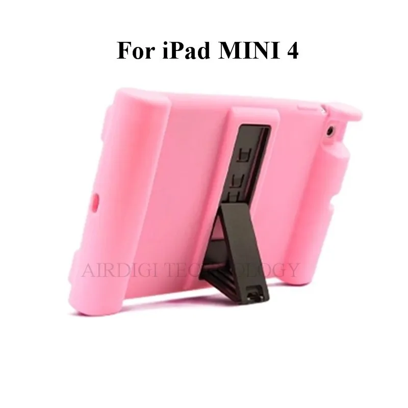 Для Apple Ipad Mini 4 7," защитный противоударный мягкий силиконовый чехол с держателем для рук для дома, детей, школьников, геймеров