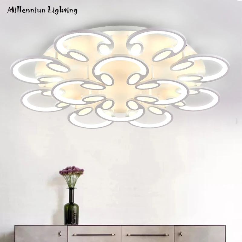 Светодиодное внутреннее потолочное освещение акриловая гостиная спальня Люстра