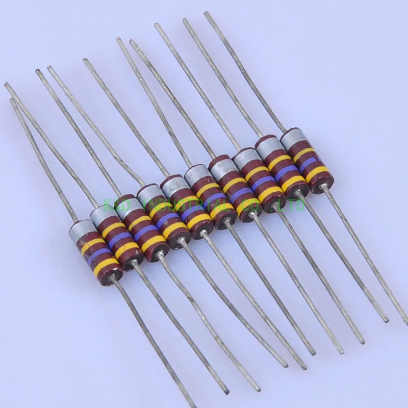 10 шт. углеродный композиционный винтажный резистор 0,5 W 470K 0.33ohm
