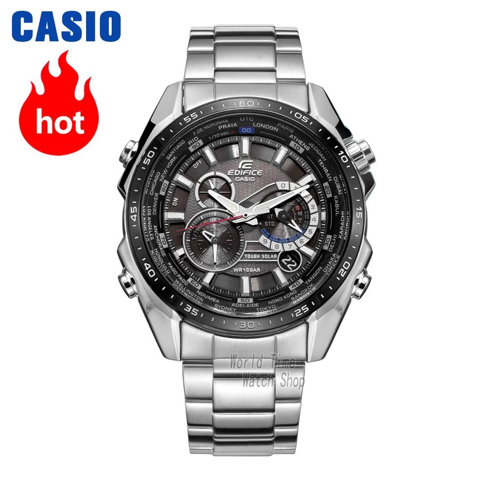 Casio Часы Edifice Мужские кварцевые спортивные часы бизнес модные часы EQS-500DB EQS-A500DB